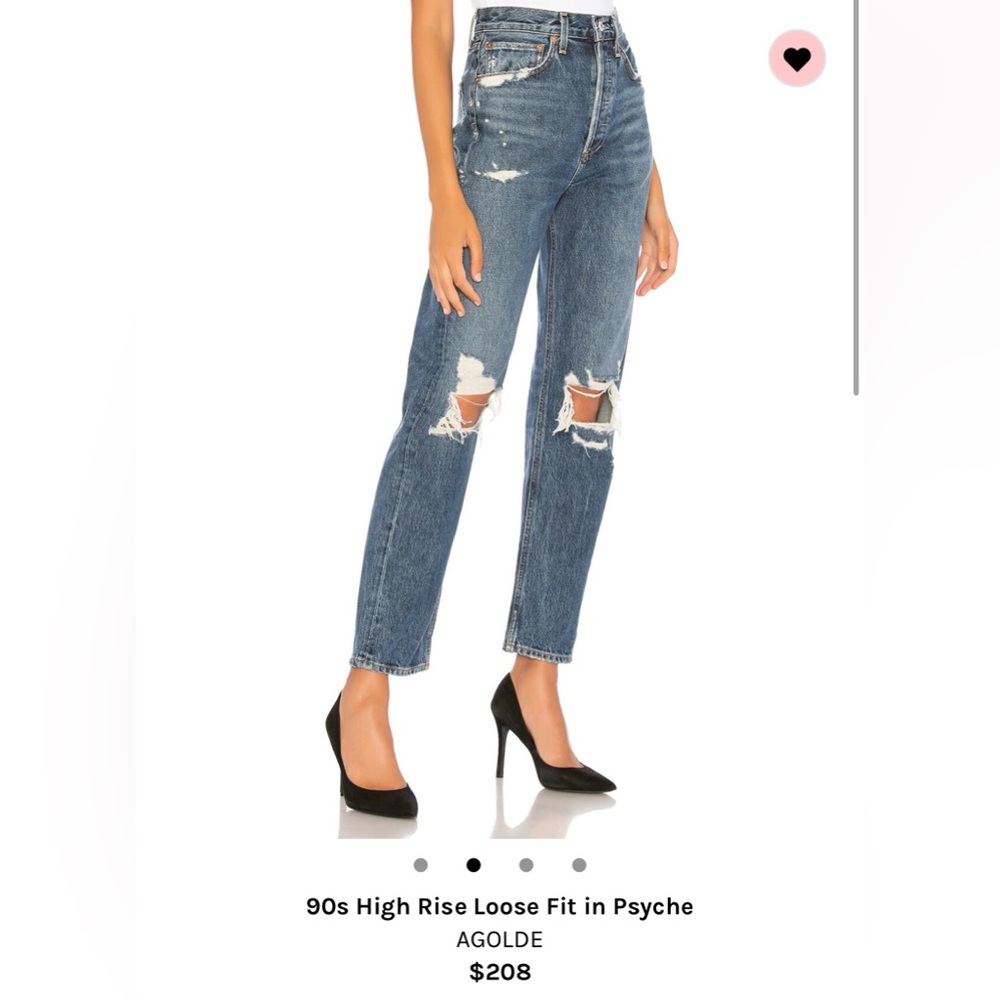 Agolde 90s High Rise Loose Fit/ Payche